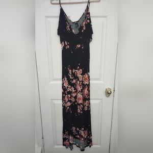 H&M Flower Long Dress